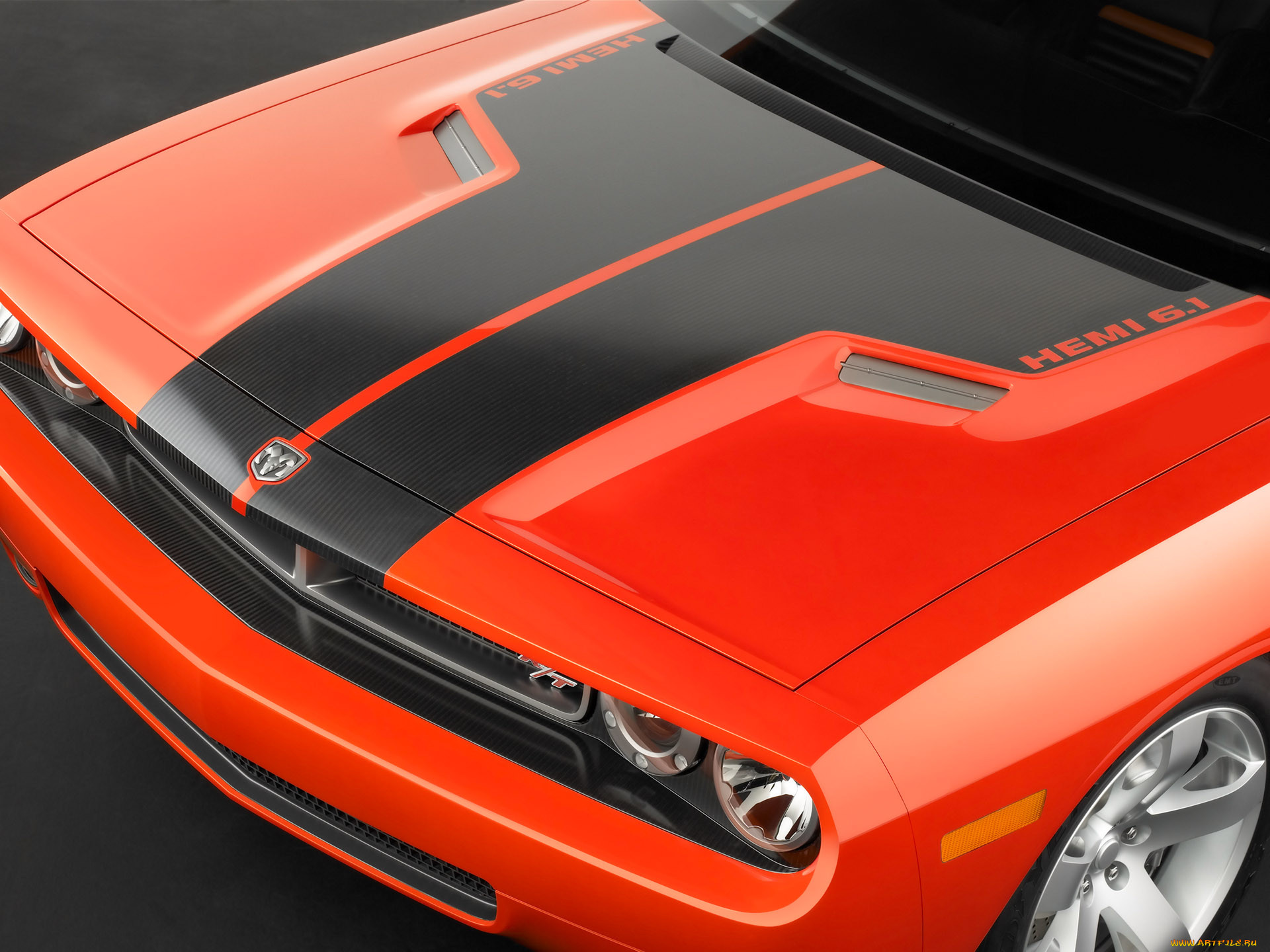 dodge, challenger, concept, hood, , , 